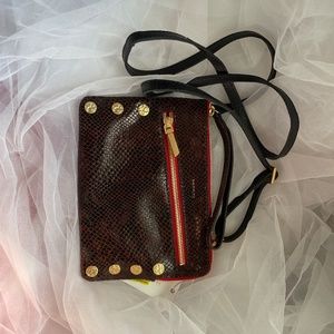 Hammitt Nash Small Convertible Crossbody Bag Reptilian Leather